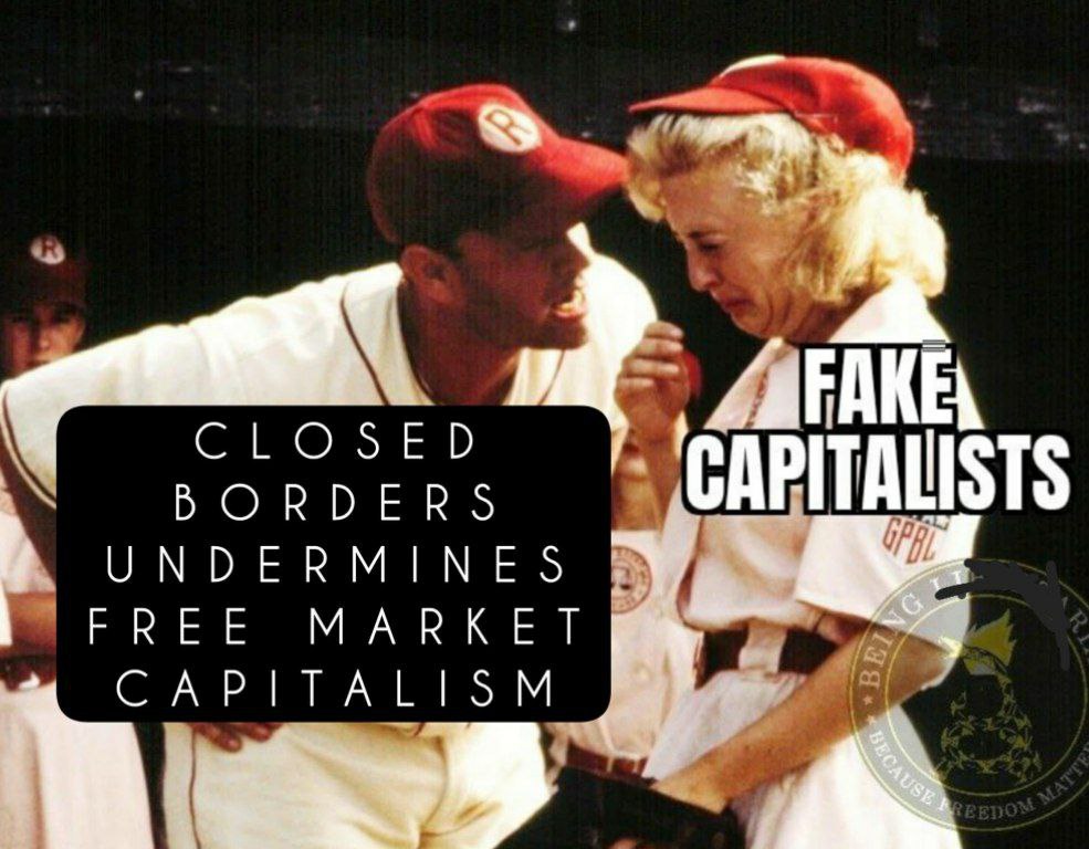 a man and woman in white clothes with red caps on